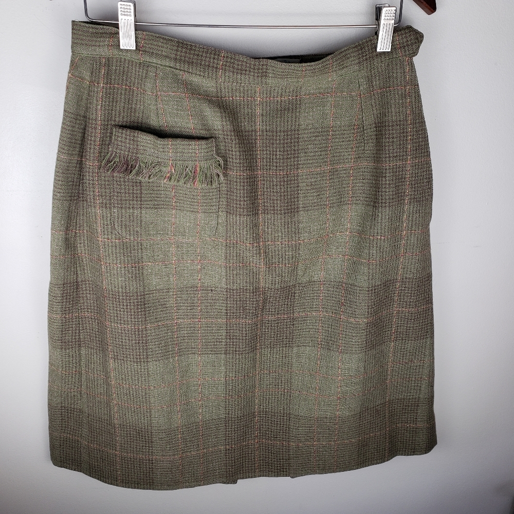 Vintage Tweed Scottish Wool Skirt